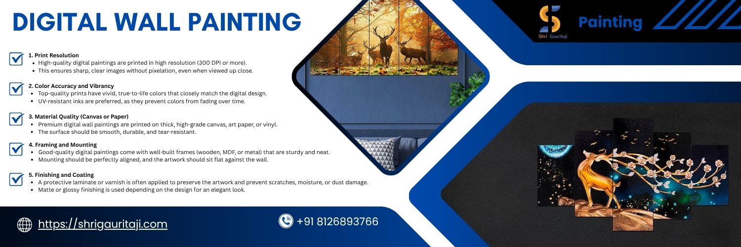 Digital wall painting